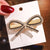 Fashion Heart Shape Flower Bow Knot Imitation Pearl Alloy Rhinestone Hair Clip 1 Piece