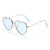 Fashion Heart Shape Pc Special-shaped Mirror Frameless Women's Sunglasses