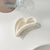 Fashion Heart Shape Plastic Resin Hollow Out Hair Claws 1 Piece