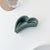 Fashion Heart Shape Plastic Resin Hollow Out Hair Claws 1 Piece