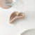 Fashion Heart Shape Plastic Resin Hollow Out Hair Claws 1 Piece