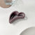 Fashion Heart Shape Plastic Resin Hollow Out Hair Claws 1 Piece