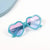 Fashion Heart Shape Resin Special-shaped Mirror Full Frame Kids Sunglasses