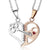 Fashion Heart Shape Stainless Steel Plating Pendant Necklace