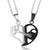 Fashion Heart Shape Stainless Steel Plating Pendant Necklace