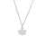 Fashion Heart Shape Stainless Steel Polishing Pendant Necklace