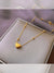 Fashion Heart Shape Titanium Steel Necklace 1 Piece