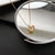 Fashion Heart Shape Titanium Steel Plating Shell Necklace