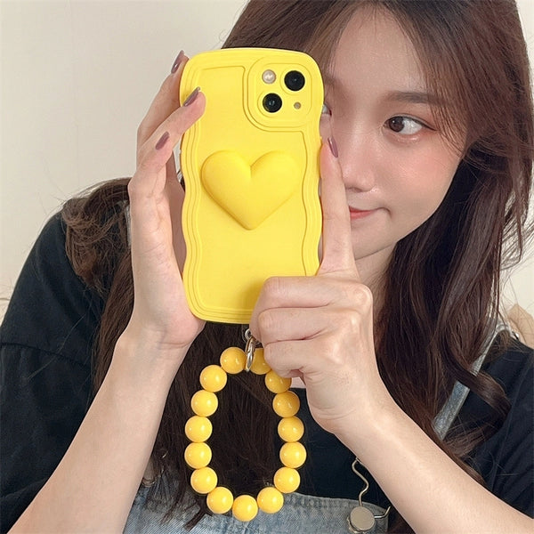 Fashion Heart Shape Tpu Phone Accessories