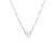 Fashion Heart Stainless Steel Plating Necklace