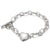 Fashion Heart Titanium Steel Plating No Inlaid Bracelets