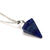 Fashion Hexagonal Cone Natural Stone Pendant Necklace 1 Piece