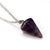 Fashion Hexagonal Cone Natural Stone Pendant Necklace 1 Piece