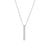 Fashion Insect Heart Shape Stainless Steel Pendant Necklace Metal Stainless Steel Necklaces