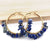 Fashion Irregular Stainless Steel Beaded Plating Earrings 1 Pair