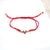 Fashion Jewelry Adjustable Micro-set Colored Zircon Heart Copper Bracelet