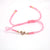 Fashion Jewelry Adjustable Micro-set Colored Zircon Heart Copper Bracelet