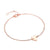 Fashion Jewelry New Summer Love Bracelet Stainless Steel Gold-plated Bracelet Wholesale