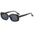 Fashion Korean Sunglasses Small Frame Plain Trend Sunglasses