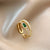 Fashion Leaf Flower Bow Knot Copper Plating Inlay Pearl Zircon Open Ring 1 Piece