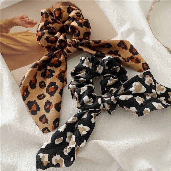 Fashion Leopard Cloth Hair Tie 1 Piece