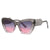 Fashion Leopard Pc Cat Eye Full Frame Women's Sunglasses