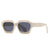 Fashion Leopard Pc Square Patchwork Full Frame Men's Sunglasses