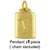 Fashion Letter 18k Gold Plated Necklace In Bulk