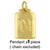 Fashion Letter 18k Gold Plated Necklace In Bulk