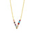 Fashion Letter 18k Gold Plated Necklace In Bulk