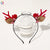 Fashion Letter Cloth Handmade Hair Tie 1 Piece