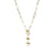 Fashion Letter Copper Gold Plated Necklace 1 Piece