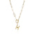 Fashion Letter Copper Gold Plated Necklace 1 Piece