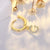 Fashion Letter Copper Plating Zircon Drop Earrings 1 Piece