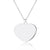 Fashion Letter Heart Shape Stainless Steel Plating Keychain Necklace 1 Piece