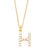 Fashion Letter Imitation Pearl Copper Plating Pendant Necklace 1 Piece