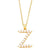 Fashion Letter Imitation Pearl Copper Plating Pendant Necklace 1 Piece