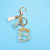 Fashion Letter Resin Unisex Bag Pendant Keychain