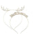 Fashion Letter Snowflake Alloy Inlay Rhinestones Hair Band 1 Piece