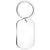 Fashion Letter Stainless Steel Bag Pendant Memorial Keychains