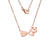 Fashion Letter Stainless Steel Necklace