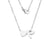 Fashion Letter Stainless Steel Necklace