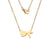 Fashion Letter Stainless Steel Necklace