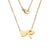 Fashion Letter Stainless Steel Necklace