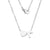 Fashion Letter Stainless Steel Necklace