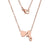 Fashion Letter Stainless Steel Necklace