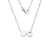 Fashion Letter Stainless Steel Necklace