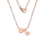 Fashion Letter Stainless Steel Necklace