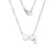 Fashion Letter Stainless Steel Necklace