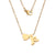 Fashion Letter Stainless Steel Necklace